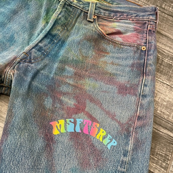 MSFTSrep Jaden Smith x LEVIS jeans Men’s Size 34x34 - Picture 2 of 13
